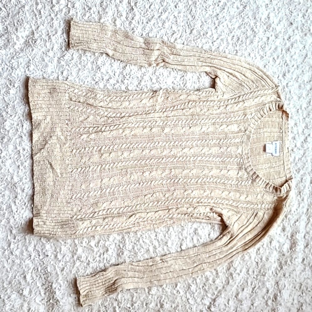 Motherhood Maternity sweater, off-white, size small